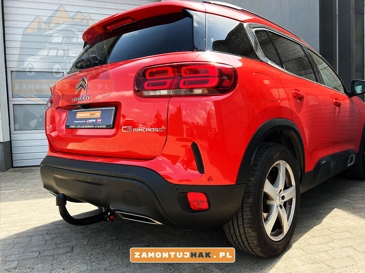 montaż haka citroen c5 poznań